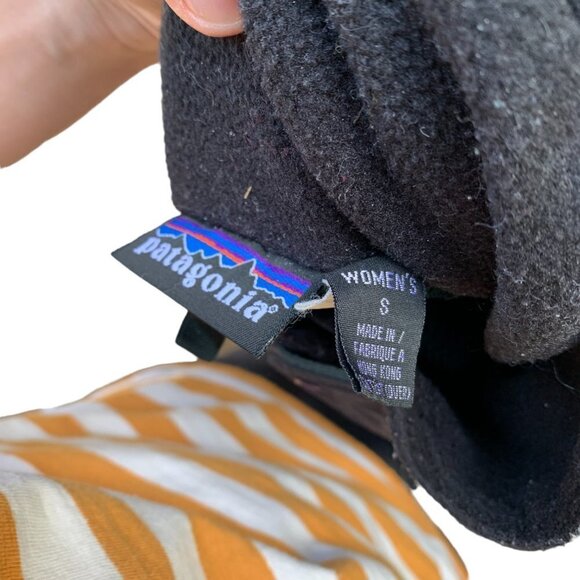 Rare 2008 Patagonia Rain Jacket Small Black - Picture 8 of 10